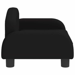 Καναπές Παιδικός Μαύρο 50x40x30 εκ. από Ύφασμα - Pakobazaar