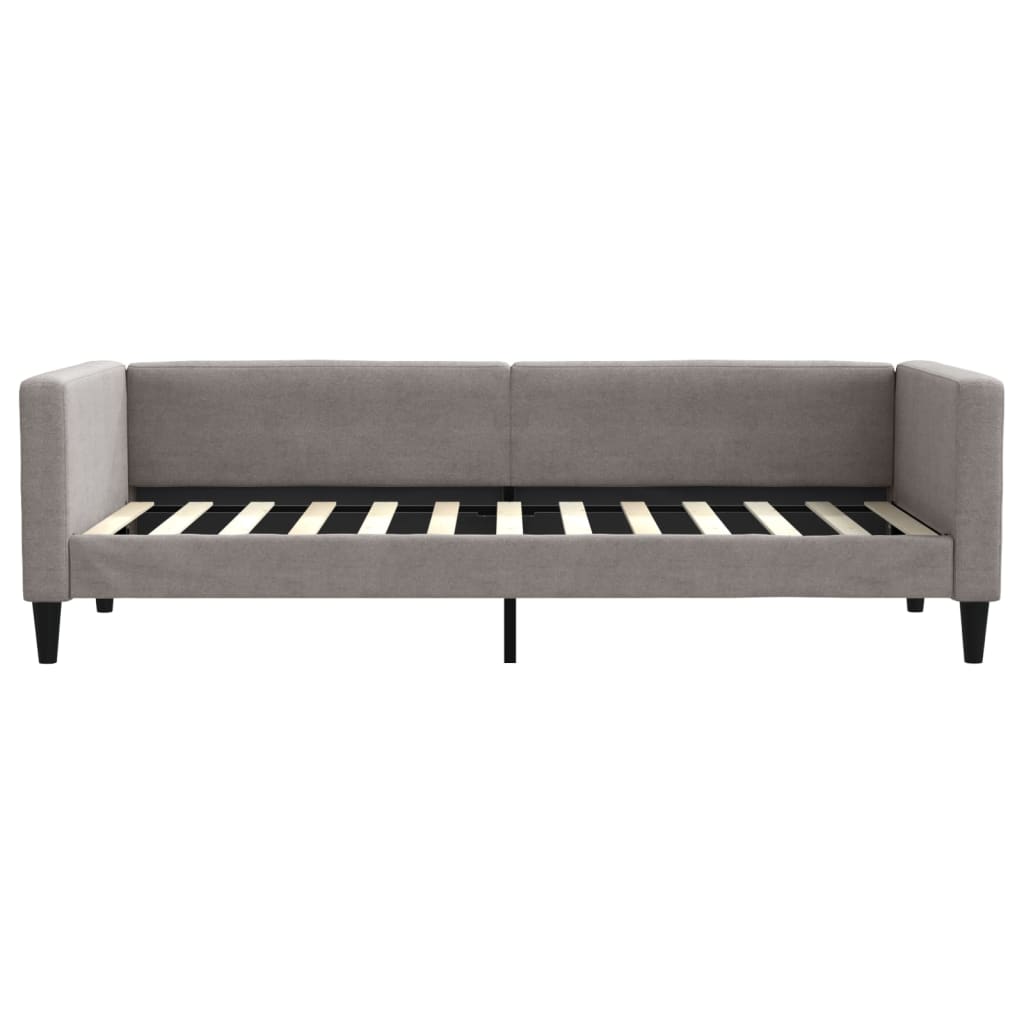 Καναπές Κρεβάτι Συρόμενος Taupe 80 x 200 εκ. Υφασμάτινος