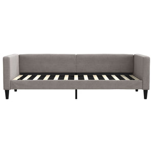 Καναπές Κρεβάτι Συρόμενος Taupe 80 x 200 εκ. Υφασμάτινος