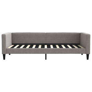 Καναπές Κρεβάτι Συρόμενος Taupe 90 x 200 εκ. Υφασμάτινος
