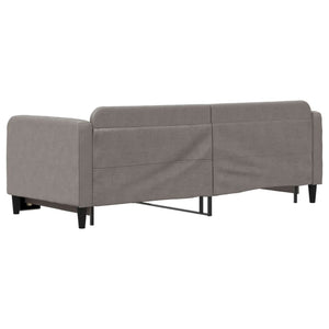 Καναπές Κρεβάτι Συρόμενος Taupe 80 x 200 εκ. Υφασμάτινος