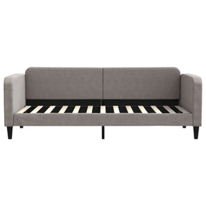 Καναπές Κρεβάτι Συρόμενος Taupe 80 x 200 εκ. Υφασμάτινος