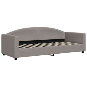 Καναπές Κρεβάτι Συρόμενος Taupe 80 x 200 εκ. Υφασμάτινος