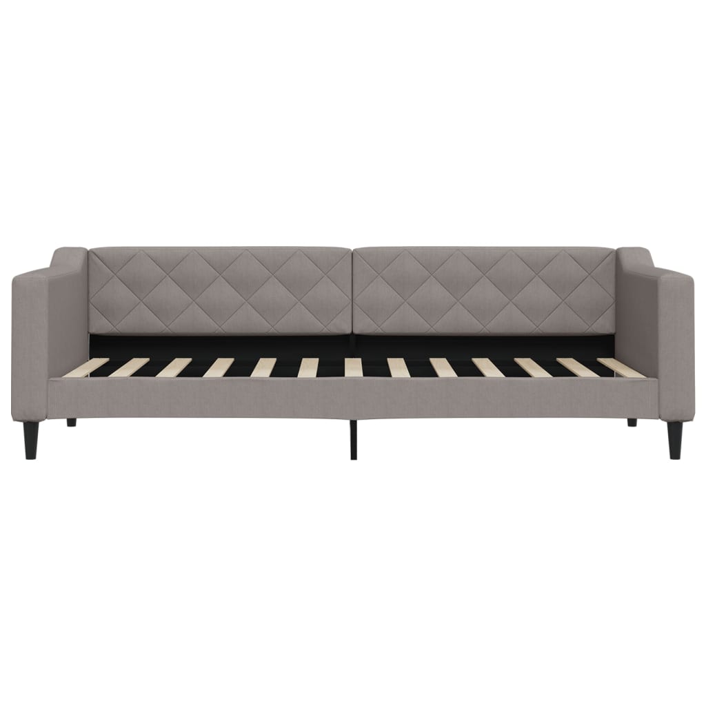 Καναπές Κρεβάτι Συρόμενος Taupe 80 x 200 εκ. Υφασμάτινος