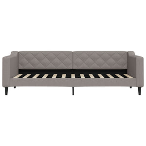Καναπές Κρεβάτι Συρόμενος Taupe 80 x 200 εκ. Υφασμάτινος