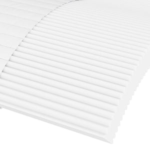 Καναπές Κρεβάτι με Στρώμα Ανοιχτό Γκρι 100 x 200 εκ. Υφασμάτινο