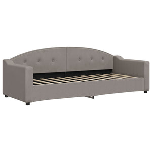 Καναπές Κρεβάτι Συρόμενος Taupe 80 x 200 εκ. Υφασμάτινος