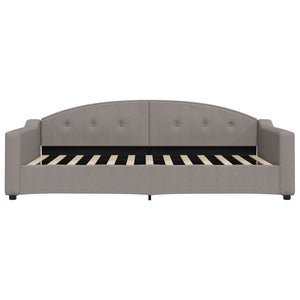 Καναπές Κρεβάτι Συρόμενος Taupe 100x200εκ. Υφασμάτινος Συρτάρια