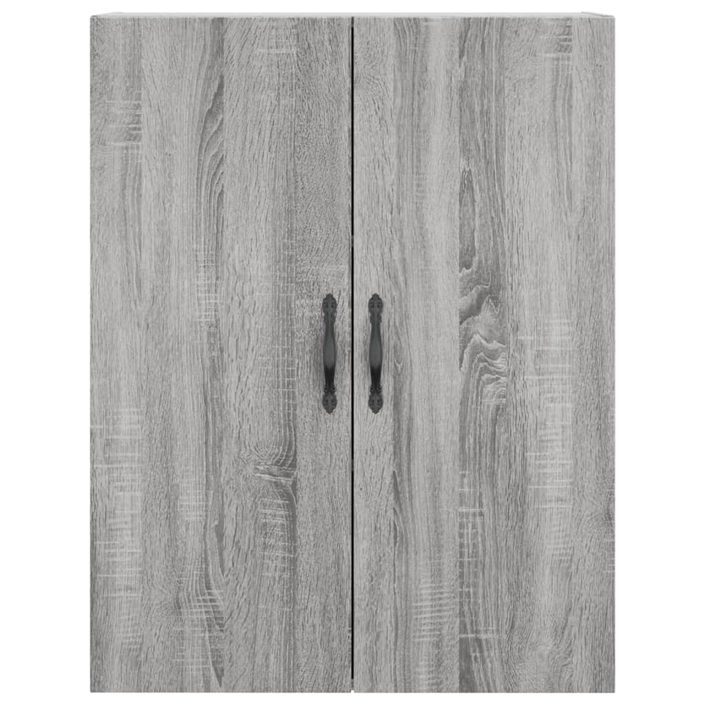 Ντουλάπι Γκρι Sonoma 69,5 x 34 x 180 εκ. Επεξεργασμένο Ξύλο