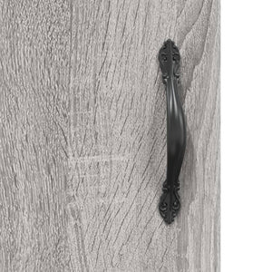 Ντουλάπι Γκρι Sonoma 69,5 x 34 x 180 εκ. Επεξεργασμένο Ξύλο