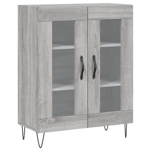 Ντουλάπι Γκρι Sonoma 69,5 x 34 x 180 εκ. Επεξεργασμένο Ξύλο