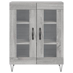 Ντουλάπι Γκρι Sonoma 69,5 x 34 x 180 εκ. Επεξεργασμένο Ξύλο