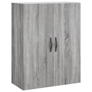 Ντουλάπι Γκρι Sonoma 69,5 x 34 x 180 εκ. Επεξεργασμένο Ξύλο
