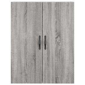 Ντουλάπι Γκρι Sonoma 69,5 x 34 x 180 εκ. Επεξεργασμένο Ξύλο