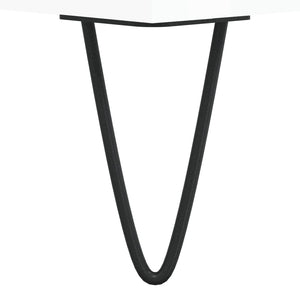 Ντουλάπι Γυαλιστερό Λευκό 69,5x34x180 εκ. Επεξεργασμένο Ξύλο