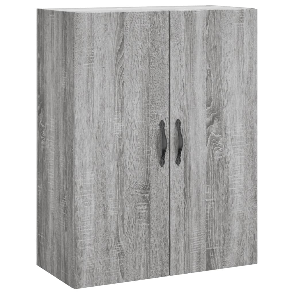 Ντουλάπι Γκρι Sonoma 69,5 x 34 x 180 εκ. Επεξεργασμένο Ξύλο - Pakobazaar