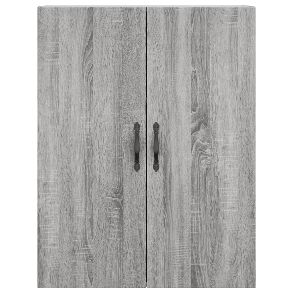 Ντουλάπι Γκρι Sonoma 69,5 x 34 x 180 εκ. Επεξεργασμένο Ξύλο - Pakobazaar