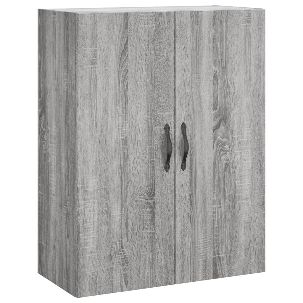 Ντουλάπι Γκρι Sonoma 69,5 x 34 x 180 εκ. Επεξεργασμένο Ξύλο