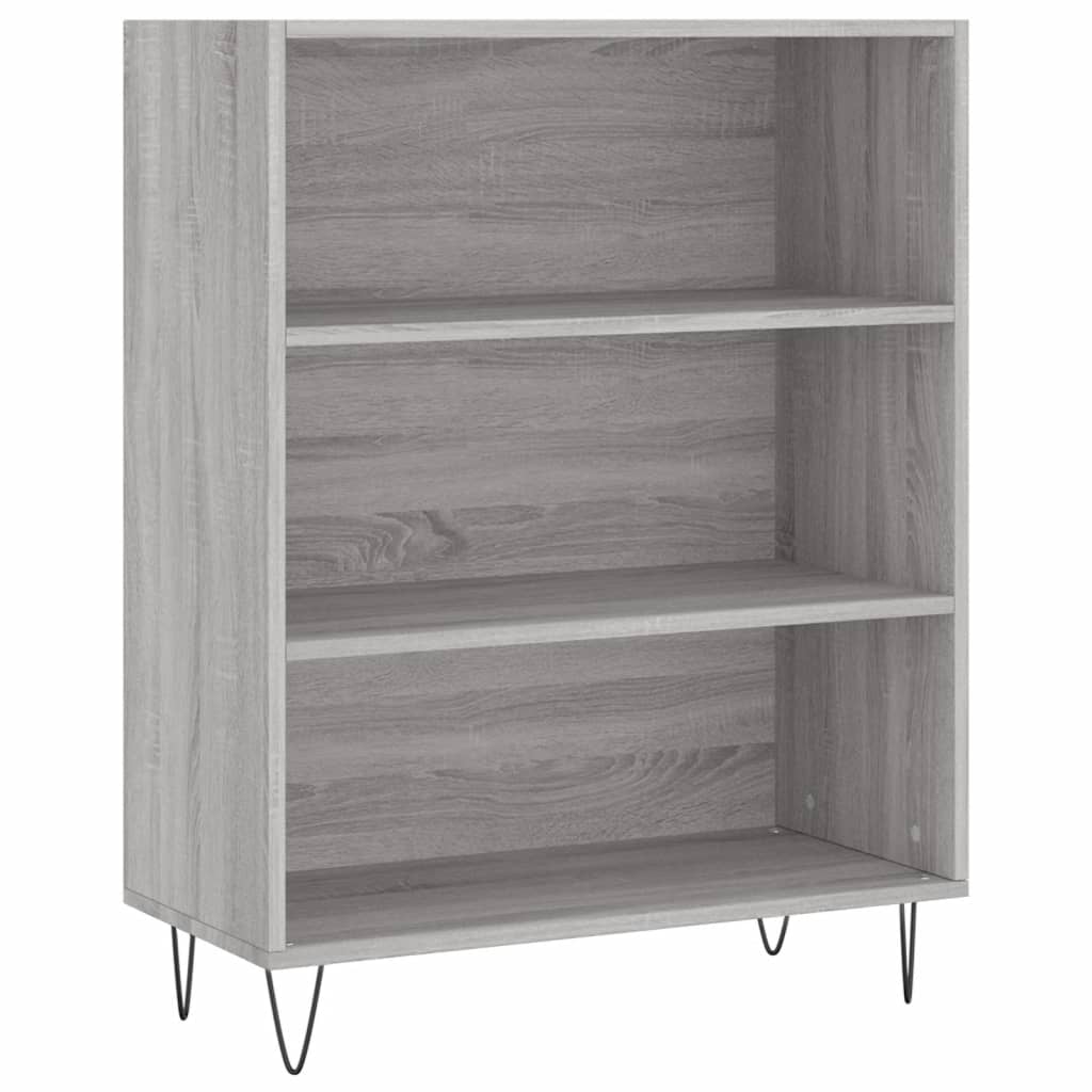 Ντουλάπι Γκρι Sonoma 69,5 x 34 x 180 εκ. Επεξεργασμένο Ξύλο