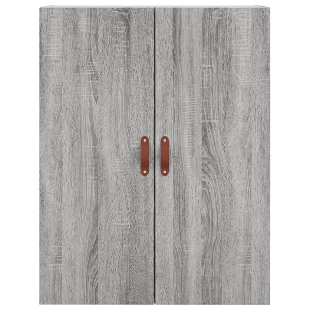 Ντουλάπι Γκρι Sonoma 69,5 x 34 x 180 εκ. Επεξεργασμένο Ξύλο