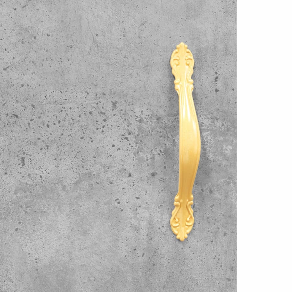 Ντουλάπι Γκρι Σκυροδέματος 69,5x34x180 εκ. Επεξεργασμένο Ξύλο