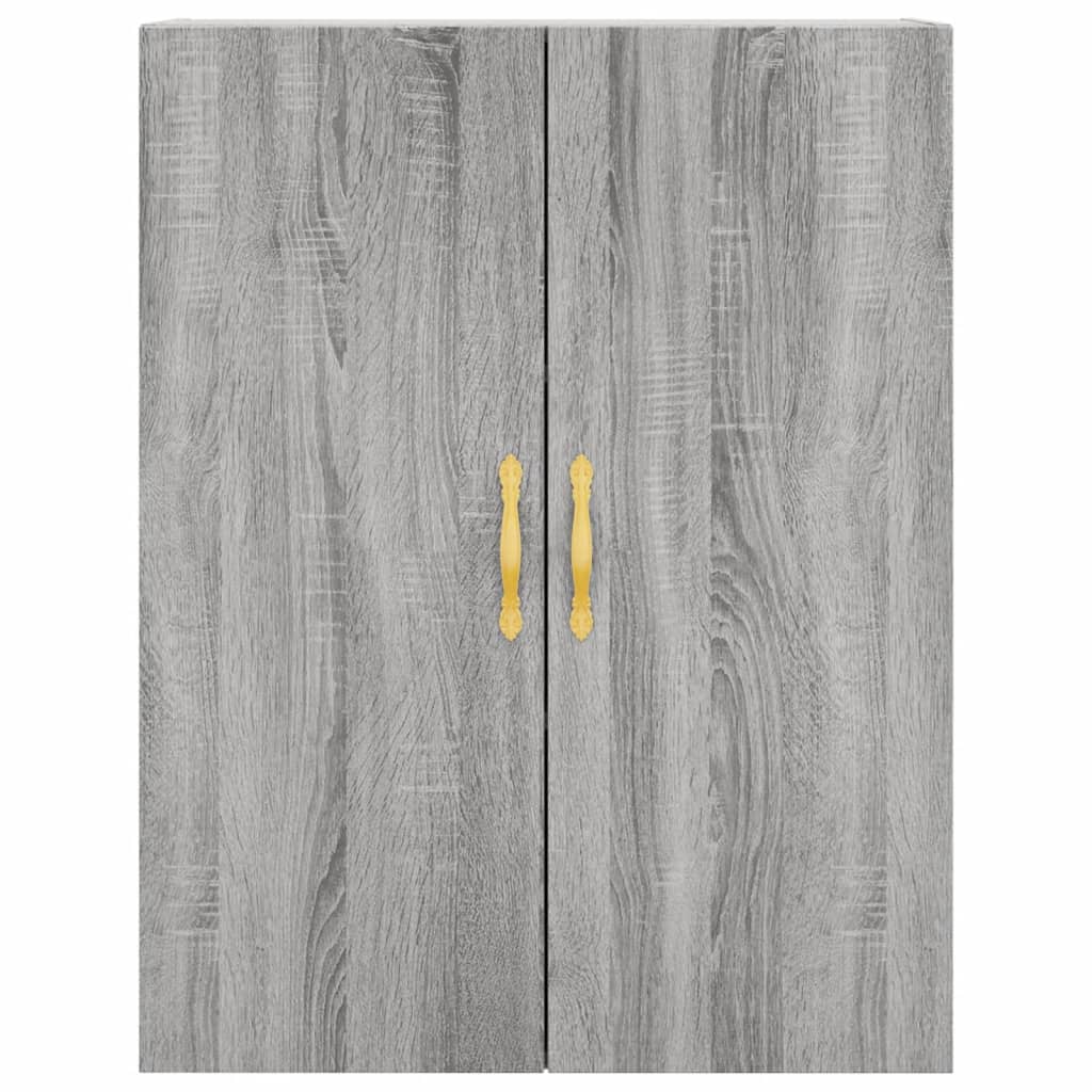 Ντουλάπι Γκρι Sonoma 69,5 x 34 x 180 εκ. Επεξεργασμένο Ξύλο - Pakobazaar