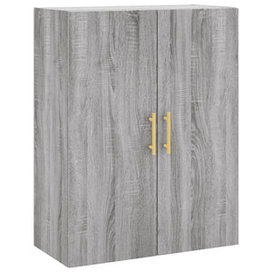 Ντουλάπι Γκρι Sonoma 69,5 x 34 x 180 εκ. Επεξεργασμένο Ξύλο