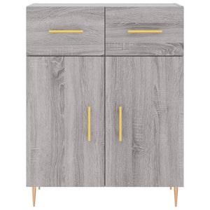 Ντουλάπι Γκρι Sonoma 69,5 x 34 x 180 εκ. Επεξεργασμένο Ξύλο