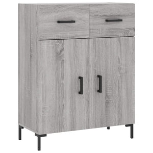 Ντουλάπι Γκρι Sonoma 69,5 x 34 x 180 εκ. Επεξεργασμένο Ξύλο