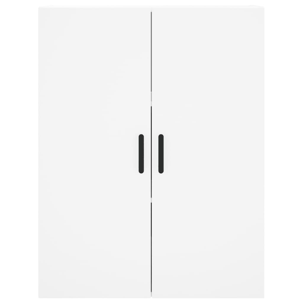 Ντουλάπι Λευκό 69,5x34x180 εκ. από Επεξεργασμένο Ξύλο