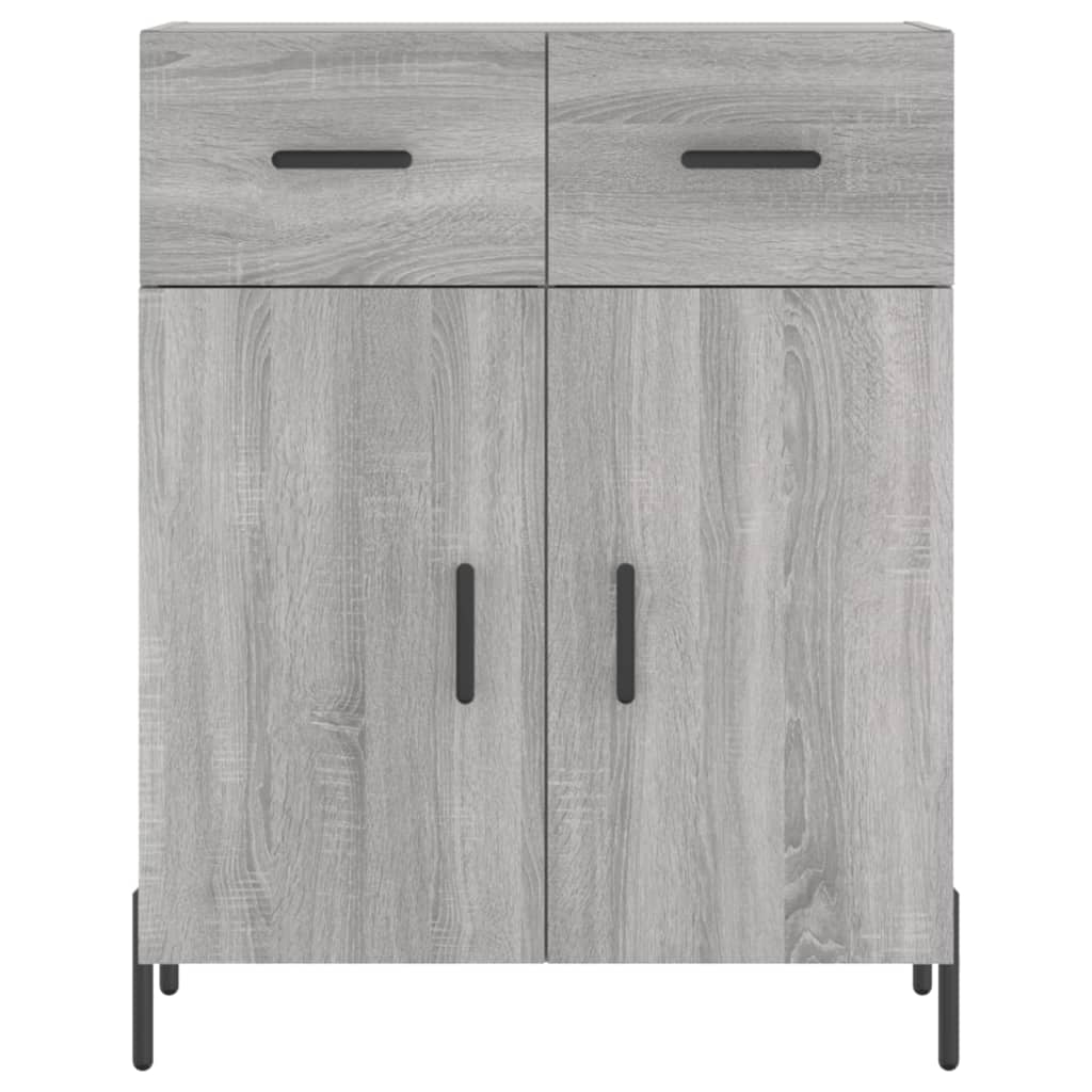 Ντουλάπι Γκρι Sonoma 69,5 x 34 x 180 εκ. Επεξεργασμένο Ξύλο