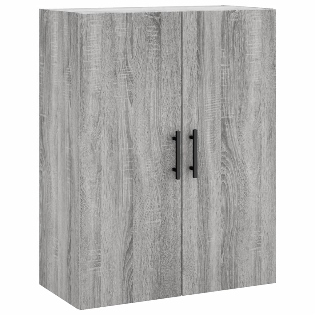 Ντουλάπι Γκρι Sonoma 69,5 x 34 x 180 εκ. Επεξεργασμένο Ξύλο