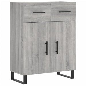 Ντουλάπι Γκρι Sonoma 69,5 x 34 x 180 εκ. Επεξεργασμένο Ξύλο