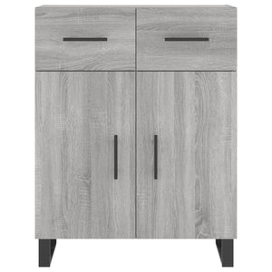 Ντουλάπι Γκρι Sonoma 69,5 x 34 x 180 εκ. Επεξεργασμένο Ξύλο