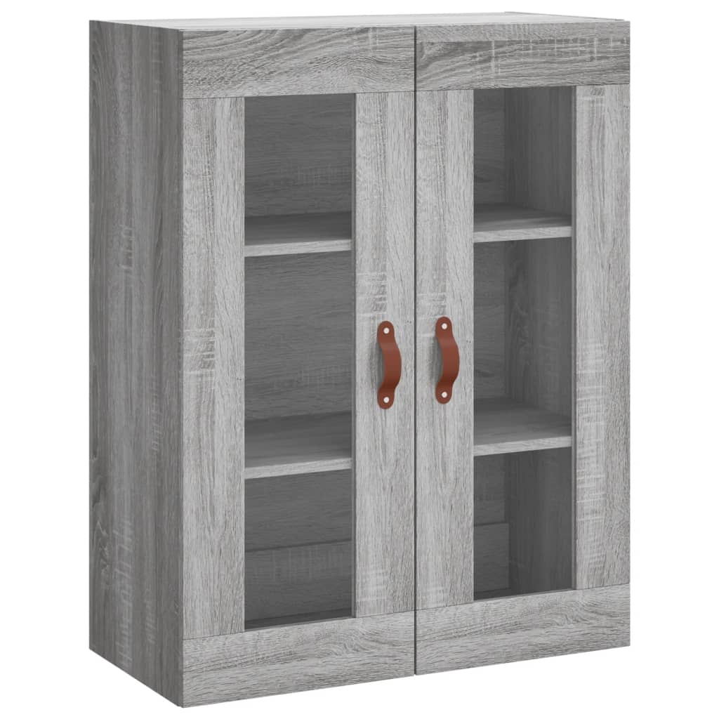 Ντουλάπι Γκρι Sonoma 69,5 x 34 x 180 εκ. Επεξεργασμένο Ξύλο