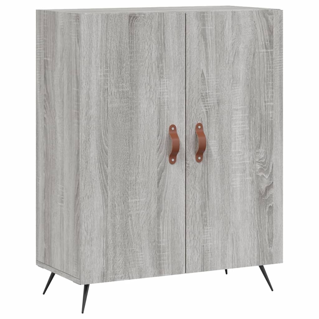 Ντουλάπι Γκρι Sonoma 69,5 x 34 x 180 εκ. Επεξεργασμένο Ξύλο