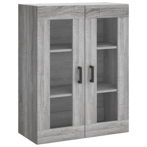 Ντουλάπι Γκρι Sonoma 69,5 x 34 x 180 εκ. Επεξεργασμένο Ξύλο