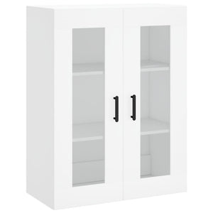 Ντουλάπι Λευκό 69,5x34x180 εκ. από Επεξεργασμένο Ξύλο