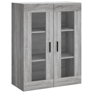 Ντουλάπι Γκρι Sonoma 69,5 x 34 x 180 εκ. Επεξεργασμένο Ξύλο