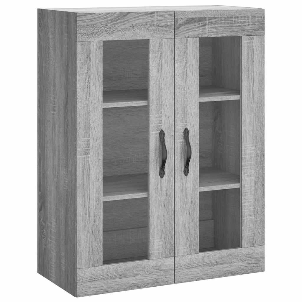 Ντουλάπι Γκρι Sonoma 69,5 x 34 x 180 εκ. Επεξεργασμένο Ξύλο - Pakobazaar