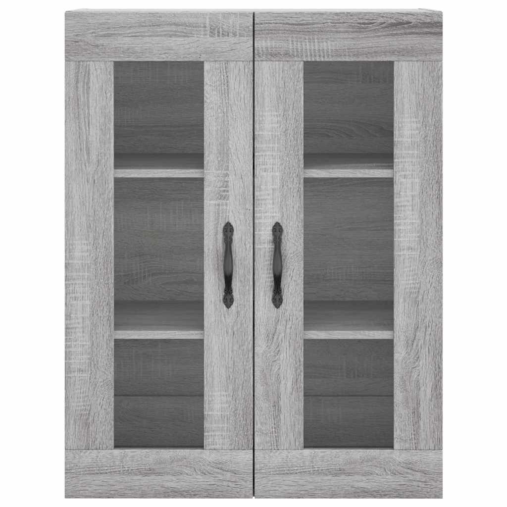 Ντουλάπι Γκρι Sonoma 69,5 x 34 x 180 εκ. Επεξεργασμένο Ξύλο - Pakobazaar