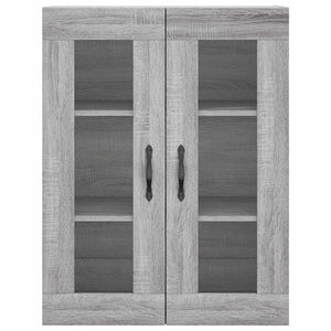 Ντουλάπι Γκρι Sonoma 69,5 x 34 x 180 εκ. Επεξεργασμένο Ξύλο - Pakobazaar