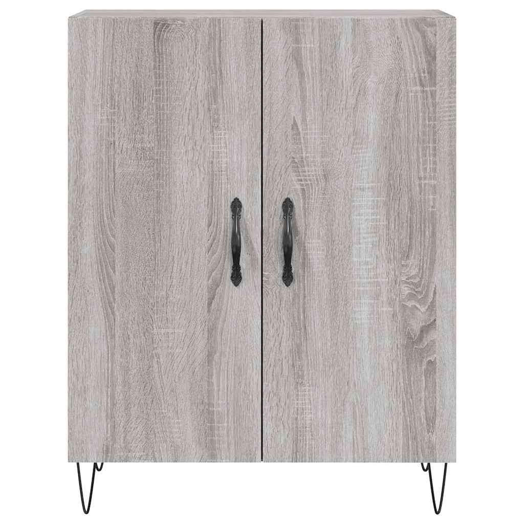 Ντουλάπι Γκρι Sonoma 69,5 x 34 x 180 εκ. Επεξεργασμένο Ξύλο - Pakobazaar