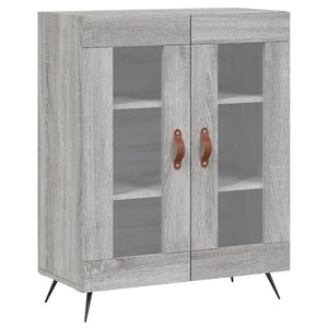 Ντουλάπι Γκρι Sonoma 69,5 x 34 x 180 εκ. Επεξεργασμένο Ξύλο - Pakobazaar