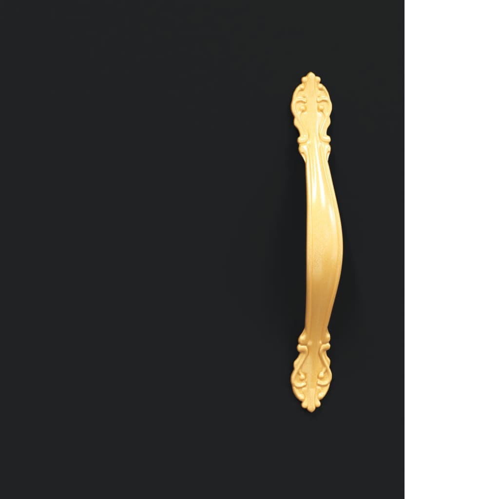 Ντουλάπι Μαύρο 69,5x34x180 εκ. από Επεξεργασμένο Ξύλο