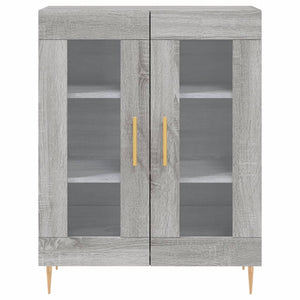 Ντουλάπι Γκρι Sonoma 69,5 x 34 x 180 εκ. Επεξεργασμένο Ξύλο - Pakobazaar