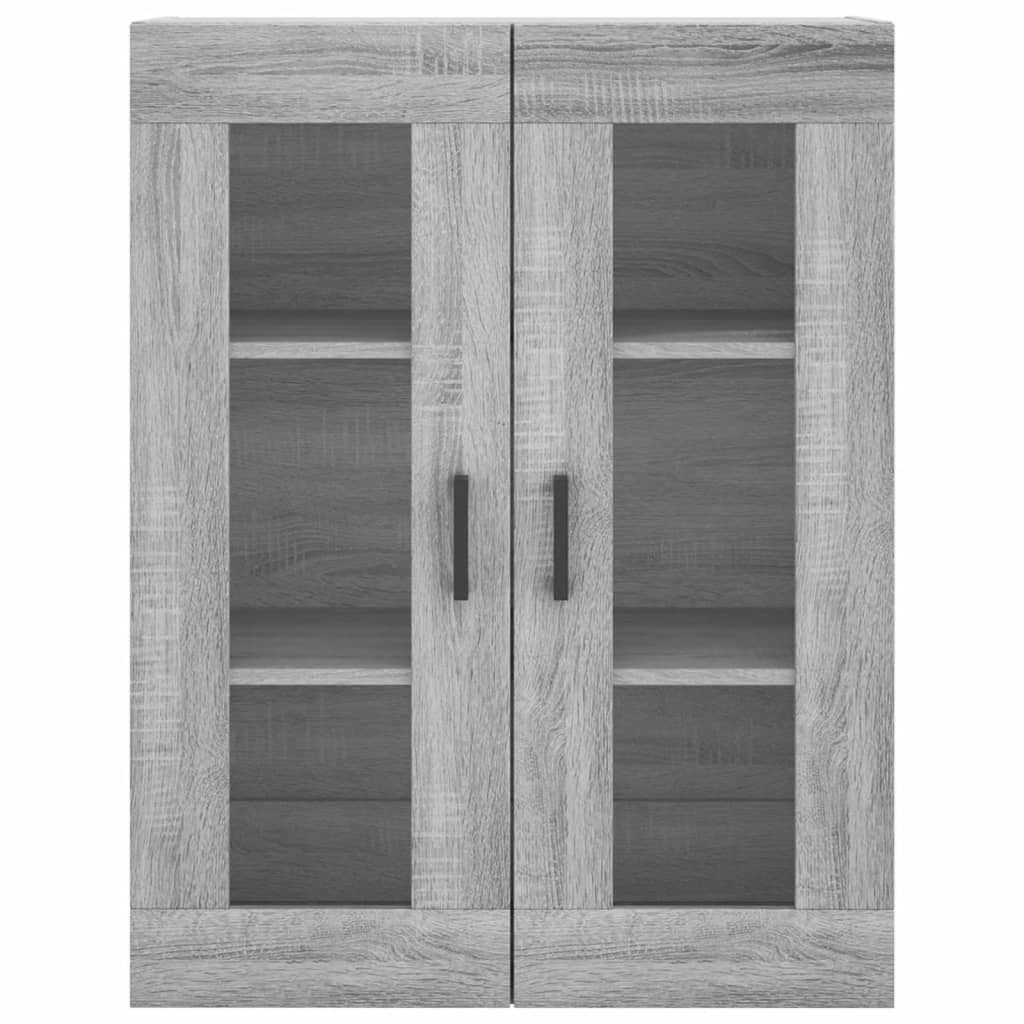 Ντουλάπι Γκρι Sonoma 69,5 x 34 x 180 εκ. Επεξεργασμένο Ξύλο