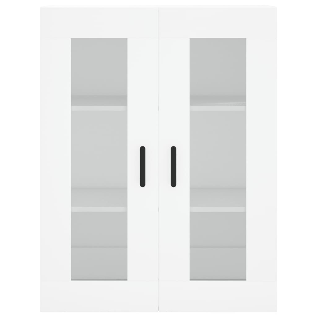 Ντουλάπι Λευκό 69,5x34x180 εκ. από Επεξεργασμένο Ξύλο