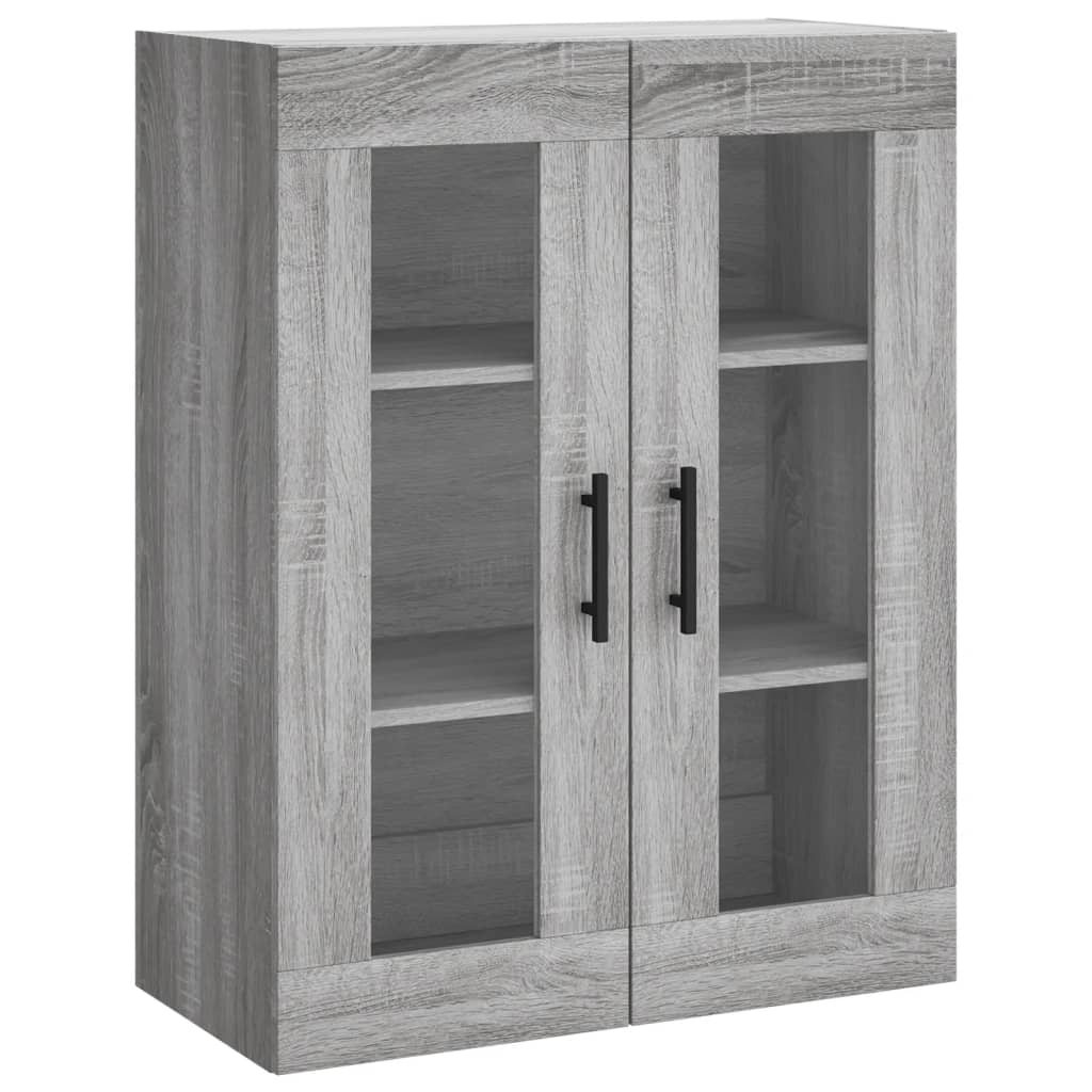 Ντουλάπι Γκρι Sonoma 69,5 x 34 x 180 εκ. Επεξεργασμένο Ξύλο - Pakobazaar