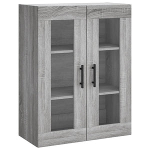 Ντουλάπι Γκρι Sonoma 69,5 x 34 x 180 εκ. Επεξεργασμένο Ξύλο - Pakobazaar